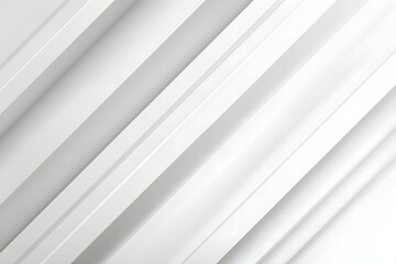 Obraz premium Abstract Angled White Panels Background with Subtle Shadows and Clean Modern Lines