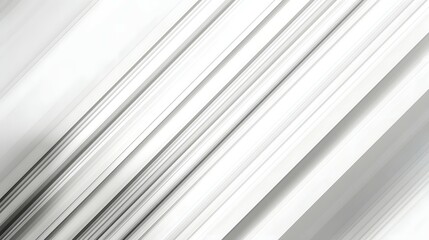 Obraz premium Abstract Gray and White Diagonal Stripes Background Pattern with Subtle Gradient Light