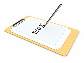 3d rendering Initial coin offering 