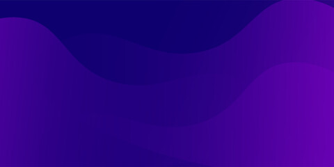 Minimal geometric background. Purple elements with fluid gradient. Dynamic shapes composition. vector illustration