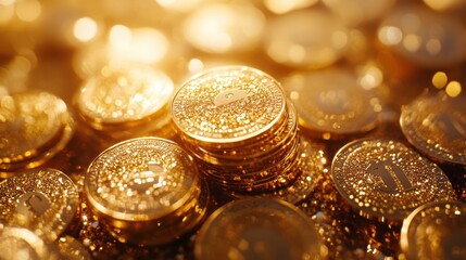 stack of coins
