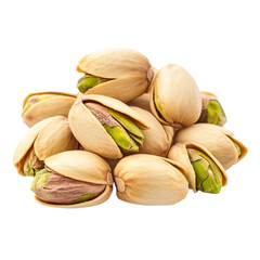 Shelled pistachios close up high contrast food photography