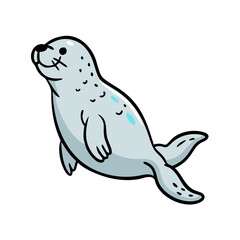 Fototapeta premium seal icon, seal vector illustration-simple illustration of seal, perfect for seal logos and icons