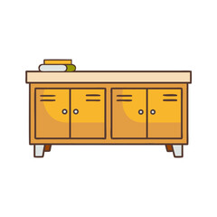 sideboard icon, sideboard vector illustration-simple illustration of sideboard, perfect for sideboard logos and icons
