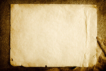 Old Paper Texture On Grunge Background