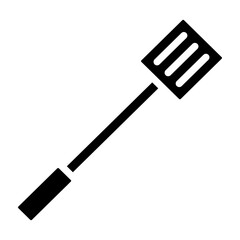 Spatula Vector Glyph Icon Design
