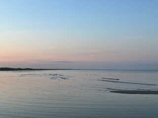 Obraz premium sunset over the sea