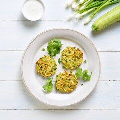 Zucchini fritters