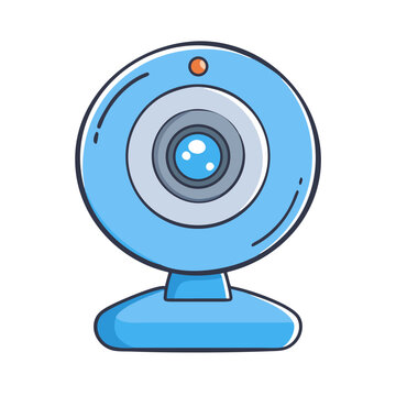 webcam icon, webcam vector illustration-simple illustration of webcam, perfect for webcam logos and icons