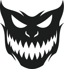 Ghostly Mask Vector with Sharp Features