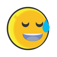 Closed Eyes Peaceful Smile