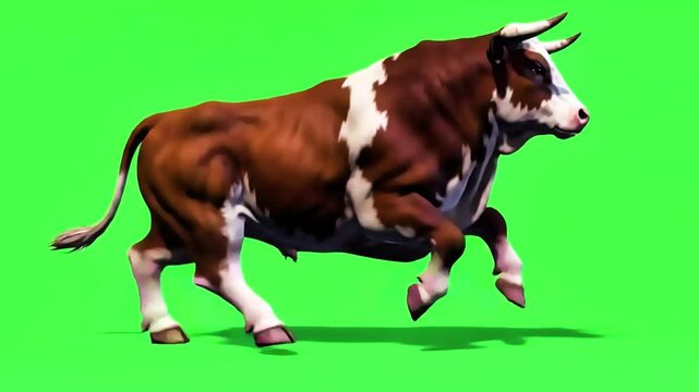 red bull running on green screen stock footage HD video premium quality 