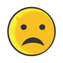 Unhappy Sorrowful Downcast Face