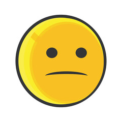 Indifferent Neutral Facial Expression