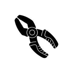 creative details Construction Tongs Icon vector Illustration