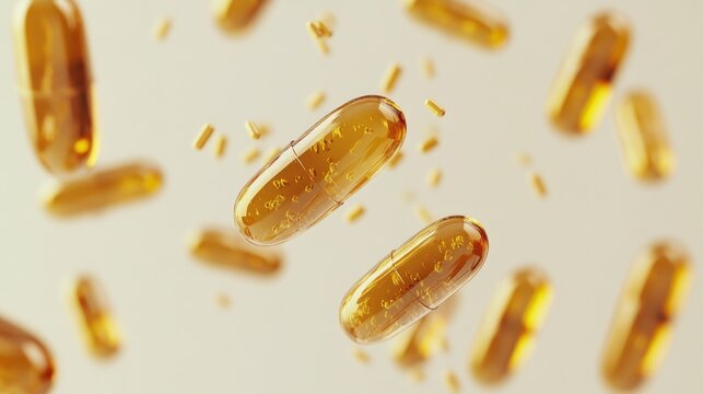 Capsulas de rem&Atilde;&copy;dio, comprimidos flutuando no ar, isolados em fundo branco. Medicamentos, m&Atilde;&copy;dicos, receitas, placebo. Cura para doen&Atilde;&sect;as.
