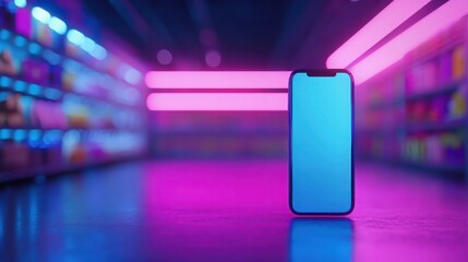 Augmented reality product showcase driving online engagement digital store mobile device display modern environment dynamic viewpoint