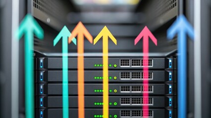 Data Transfer Action in Cloud Servers Modern Data Centers Digital Environment High Perspective Efficient Transfer Concepts