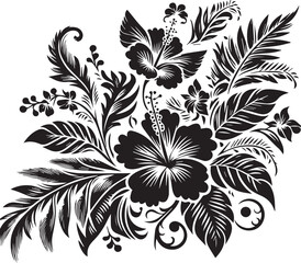 flower, drawing, art, illustration, vintage, card, decoration, design, floral, leaf