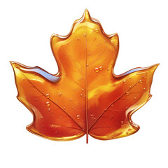 Maple syrup drop food photography nature close-up sweet concept