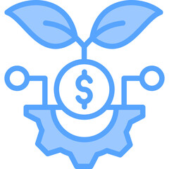 Technology Investment Icon