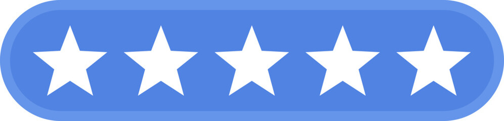 Reviewing star ratings. Star icons vector. Customer feedback concept. Vector 5 stars rating review. Quality shape design. Vector yellow isolated five stars. Online feedback.