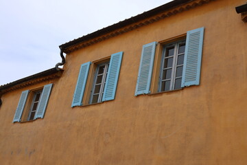 facade of a house in france
