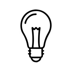 Icon of a Light Bulb