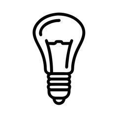 Obraz premium Icon of a Light Bulb