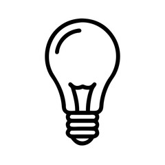Icon of a Light Bulb