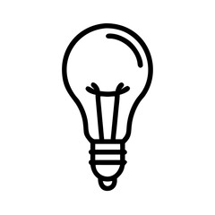 Icon of a Light Bulb