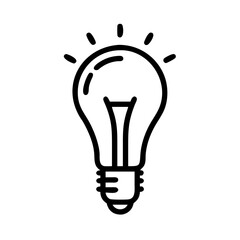 Icon of a Light Bulb