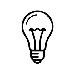 Icon of a Light Bulb