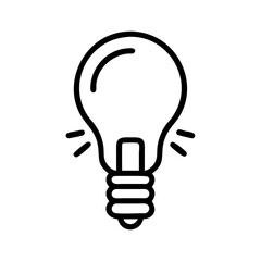 Icon of a Light Bulb