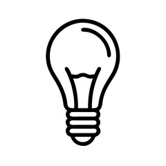 Icon of a Light Bulb