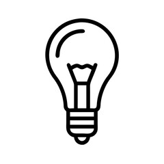 Icon of a Light Bulb