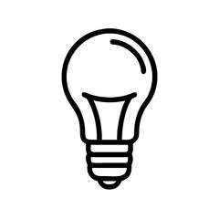 Obraz premium Icon of a Light Bulb