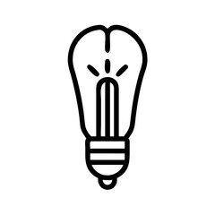 Icon of a Light Bulb