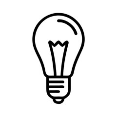 Icon of a Light Bulb