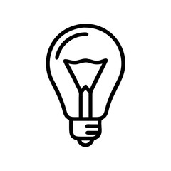 Icon of a Light Bulb