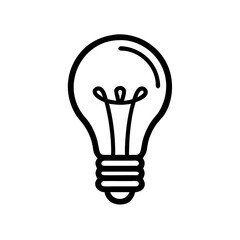 Icon of a Light Bulb
