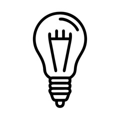 Icon of a Light Bulb