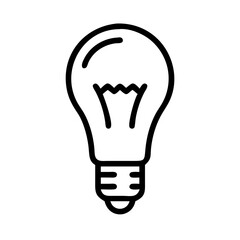 Icon of a Light Bulb