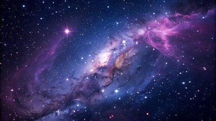 Obraz premium space background with stars