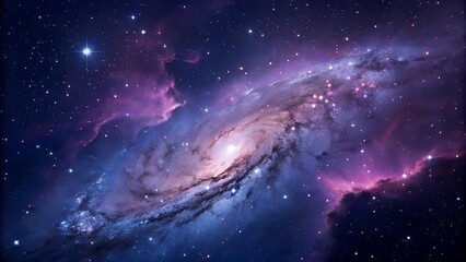 Fototapeta premium space background with stars