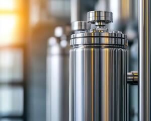 Industrial stainless steel AIpowered scheduling system with predictive demand analysis, automated task allocation, and realtime adaptability