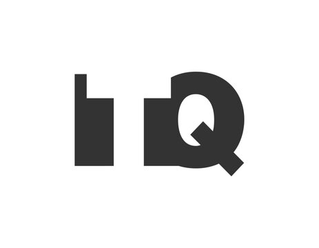 ITQ logo design. Initial letter I T Q bold font style for tech startups, consulting, corporate branding. Creative company name, headlines typography identity, trendy logotype.