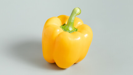 Yellow bell pepper isolated
