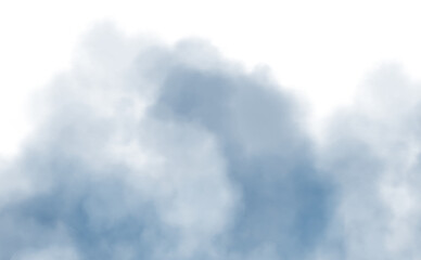 Abstract color smoke effect isolated on transparent white background. Rising smoke texture, Fog steam or vapor overlay. Fire smoke orange color. Spooky holiday design element decoration, png