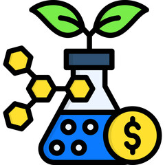 Biotechnology Investment Icon